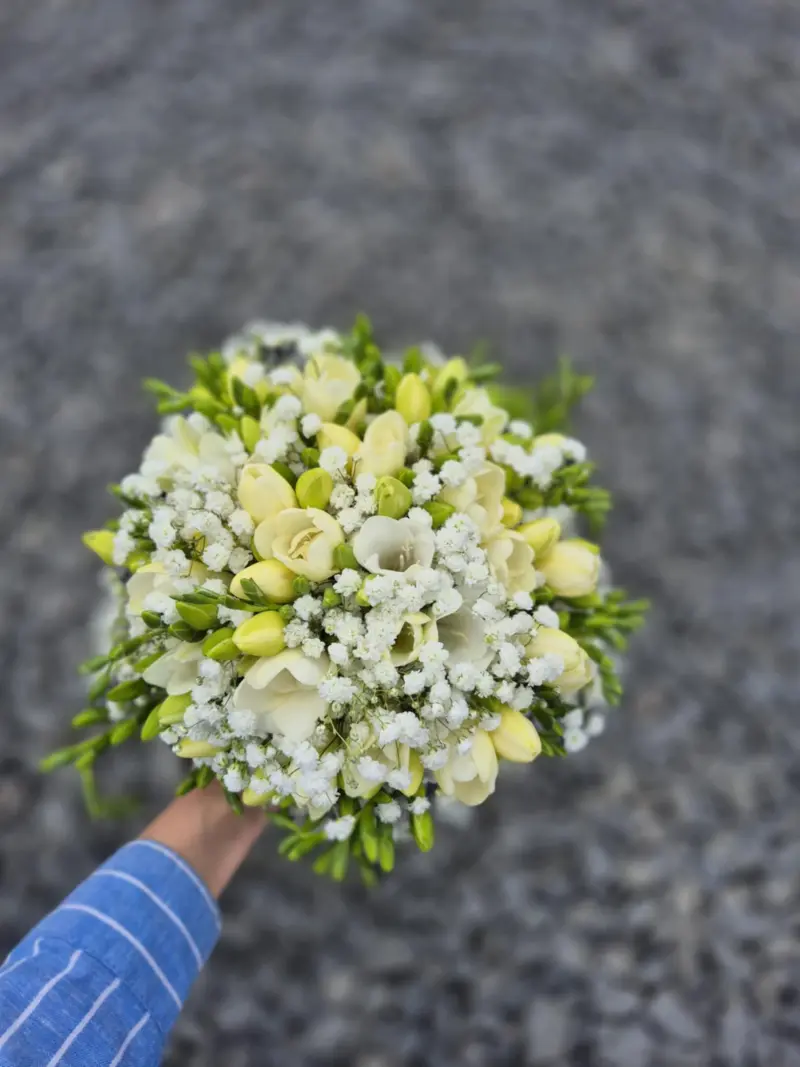 Kompozycje Ślubne - Flower Green